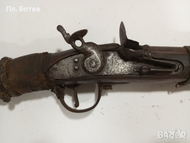 Стара кремъчна пушка , снимка 5 - Антикварни и старинни предмети - 42721565