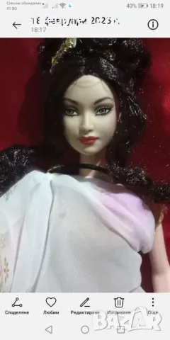 Рядко срещана колекционерска кукла Барби Египетска Богиня, снимка 11 - Кукли - 49183843