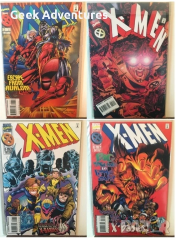 Комикси X-MEN над 50 броя Английски Издания Marvel Comics, снимка 4 - Списания и комикси - 51923463