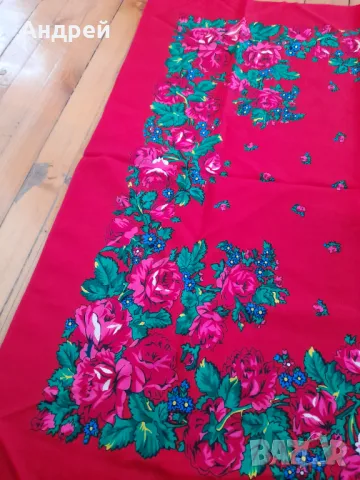 Стара кърпа за глава #24, снимка 2 - Антикварни и старинни предмети - 48742364