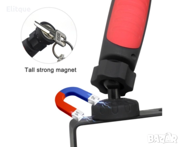 Мощна LED работна акумулаторна лампа, снимка 4 - Други - 52855068