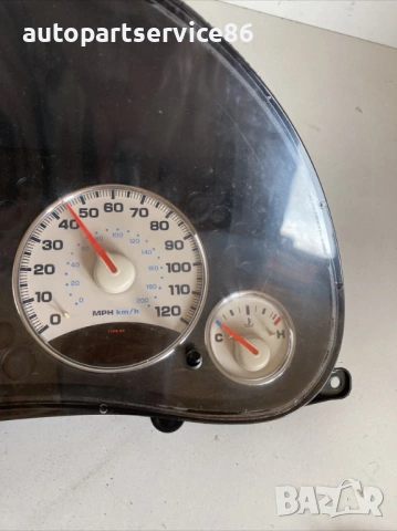 Инструмент за скоростомер тахометър за Jeep Cherokee 2.8 CRD (2005) P56010514AD, снимка 3 - Части - 53570567