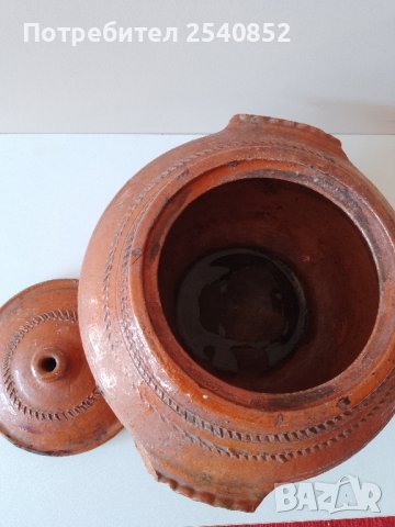 стар керамичен гювеч, снимка 5 - Антикварни и старинни предмети - 42560219