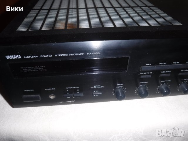 Ресийвър YAMAHA RX 350, снимка 3 - Ресийвъри, усилватели, смесителни пултове - 40587341