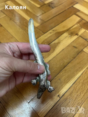 Нож за писма метален крокодил, снимка 6 - Колекции - 50602175
