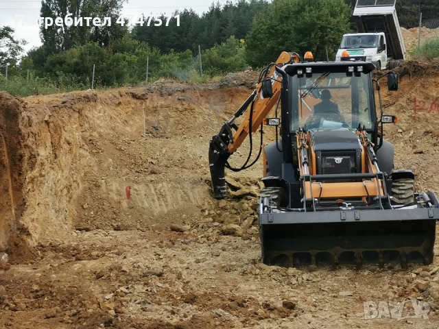 Груб строеж || Услуги с багер и самосвал || Почистване на дворове и парцели || Щампован бетон