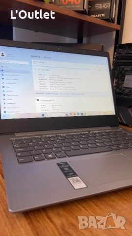 Лаптоп Lenovo IdeaPad 3, Ryzen 7, 8GB RAM, 512GB SSD, снимка 6 - Лаптопи за работа - 53039878