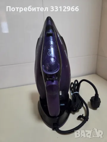 Безжична парна ютия Tower CeraGlide 2400W (модел T22008) в лилав цвят, снимка 4 - Ютии - 56039977