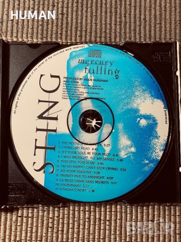 STING , снимка 13 - CD дискове - 39532856