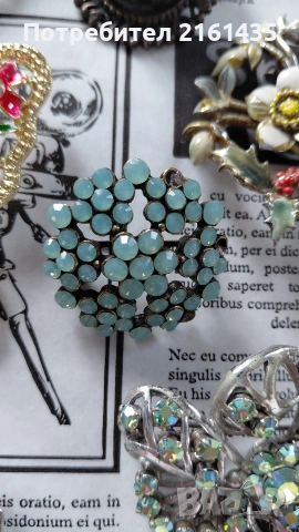 Ретро брошки в безупречно състояние , снимка 6 - Антикварни и старинни предмети - 53843432