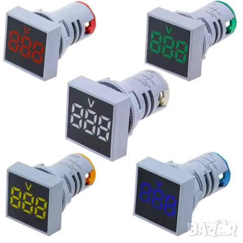 Волтметър за променлив ток 60-500V, снимка 2 - Друга електроника - 48210352