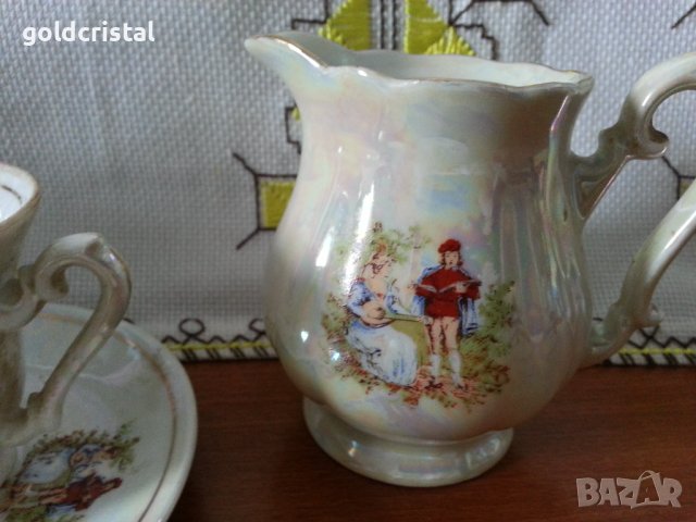 Старинен порцелан чаши за кафе , снимка 3 - Антикварни и старинни предмети - 40780315