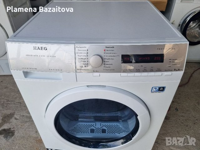 Сушилня AEG термопомпа, снимка 2 - Сушилни - 41223787