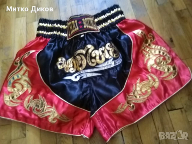 Muay thai муай тай кикбокс бокс спортни шорти нови размер ХЛ, снимка 3 - Други спортове - 51080499