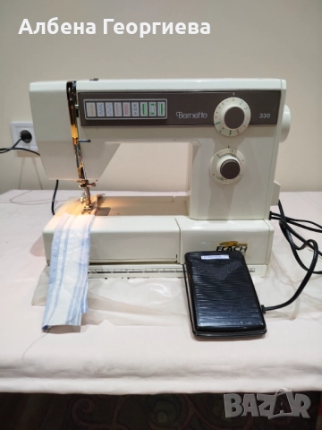 Шевна машина BERNETTE 330, снимка 9 - Шевни машини - 52719734