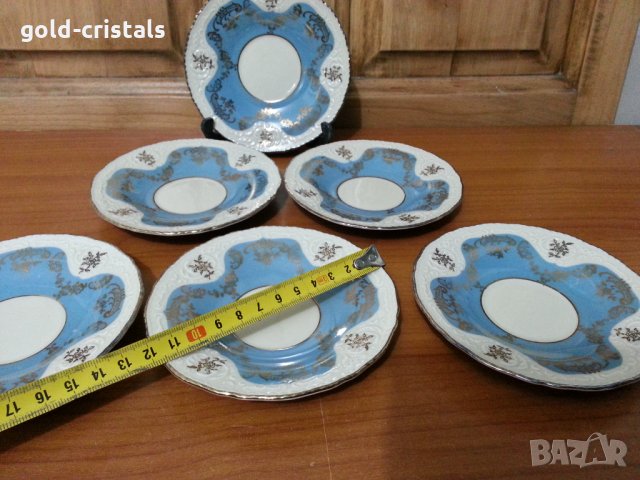 Немски порцелан чинийки Бавария, снимка 4 - Антикварни и старинни предмети - 36006576