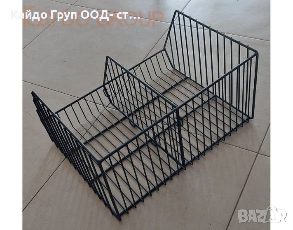 Телен кош с 1 подвижна преграда 50/40/26 см! НОВО НАЛИЧНИ! Търговско оборудване!, снимка 3 - Стелажи и щандове - 42012642