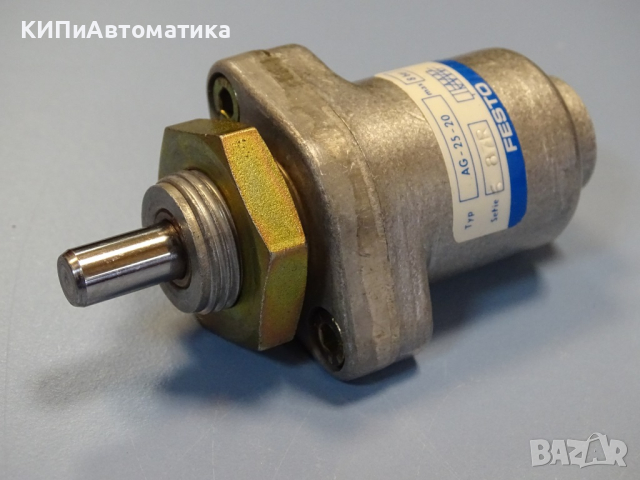 цилиндър еднодействащ Festo AG-25-20 single acting cylinder G1/4 8Bar, снимка 2 - Резервни части за машини - 44601218