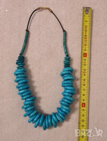 КОЛИЕ ОТ МЪНИСТА ТЮРКОАЗНО СИН