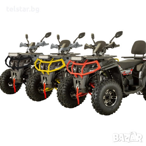 ATV TELSTAR TS-300 BLACK HOWK ДЪЛГА БАЗА 300CC с лебедка и всички екстри Нов модел 2025 с големи гум, снимка 4 - Мотоциклети и мототехника - 52405808