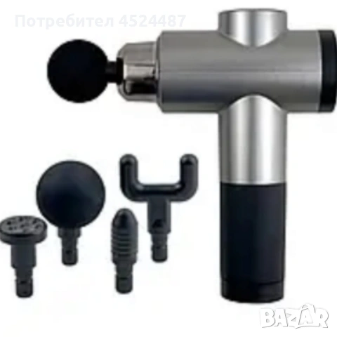 Масажен уред Fascial Gun RF-321 – мощно решение за мускулно възстановяване и релакс, снимка 5 - Масажори - 53848556