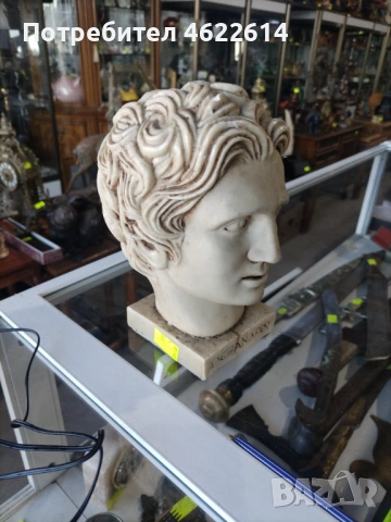 БЮСТ НА АЛЕКСАНДЪР МАКЕДОНСКИ , снимка 2 - Колекции - 53117714