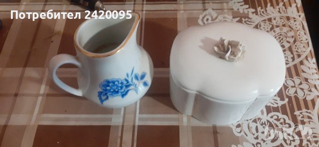 малка кана и захарница-15лв, снимка 1