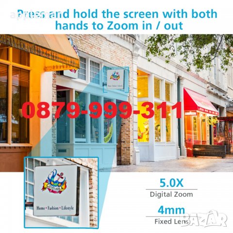 РОБОКАМ icsee 6MP WIFI  Камера въртяща за външен монтаж, снимка 14 - IP камери - 38989129