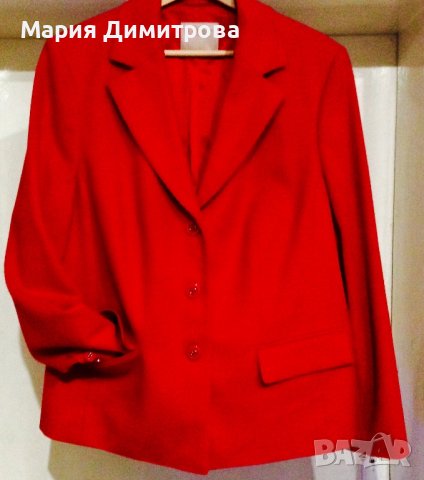 Интересно бутиково сако Вълна и Ангора (ново) 