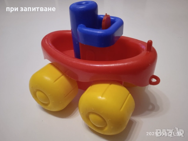 Уникални Голяма шведска играчка Polar Play и количка VW, made in Sweden, designed BJORN DAHLSTROM, снимка 2 - Колекции - 47815465