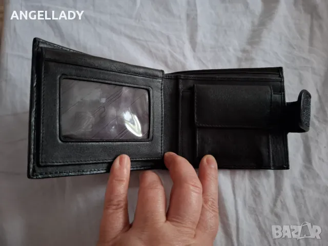 Луксозен  портфейл от скат, снимка 4 - Портфейли, портмонета - 50015123