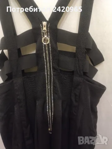 Lucy Fashion рокля с ластични презрамки, снимка 4 - Рокли - 50259716