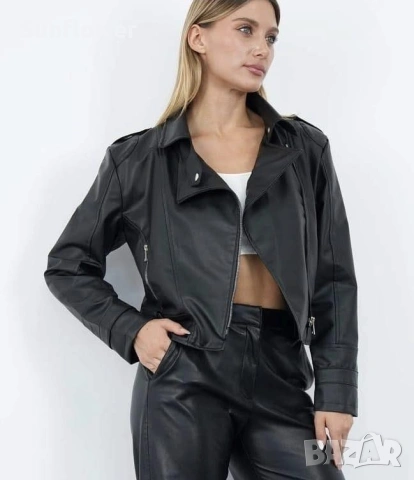дамско кожено яке