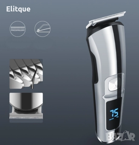 Машинка за подстригване и оформяне на коса PRO MOZER MZ-1918 - SHAV52, снимка 9 - Тримери - 52806813