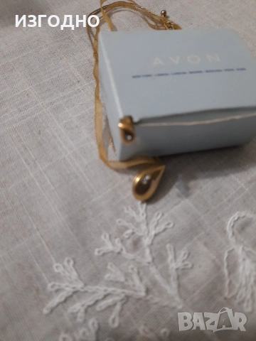 25€ КОЛИЕ И ОБИЦИ AVON, снимка 6 - Бижутерийни комплекти - 53603253