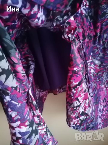 Блуза туника за едра жена, снимка 5 - Туники - 41472109