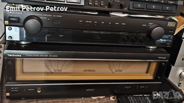 Промо 🌟 🌟 🌟 TECHNICS TOP SET  предусилвател тунер CD касетен дек, снимка 7 - Ресийвъри, усилватели, смесителни пултове - 48166683