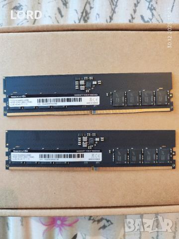 Рам памет 32GB DDR5 4800 Team Group 2 X 16GB - Гаранция!