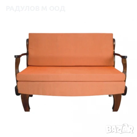 Диван масив Двойка "Иван" 134 см, снимка 2 - Дивани и мека мебел - 51373772