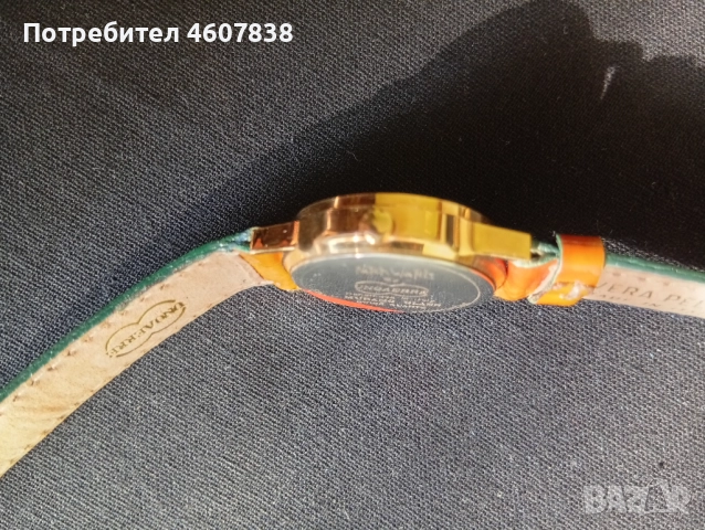 Часовник murano позлатен нов, снимка 4 - Дамски - 52546132