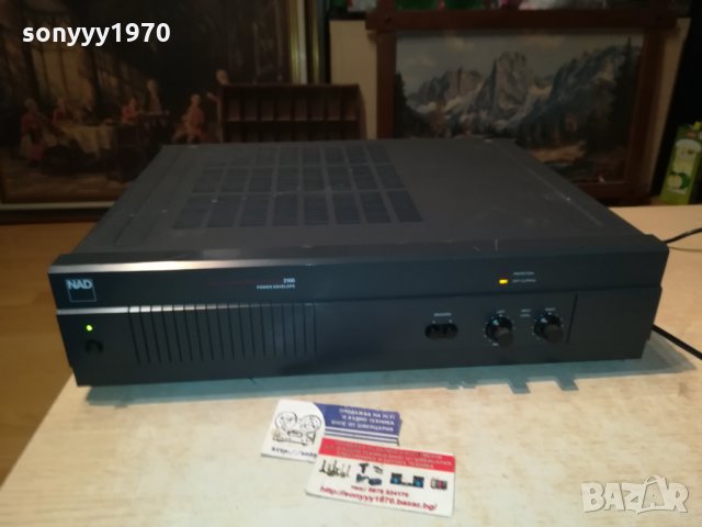 поръчан-NAD 2100 POWER AMPLIFIER-ВНОС SWISS 1011211945, снимка 2 - Ресийвъри, усилватели, смесителни пултове - 34763245
