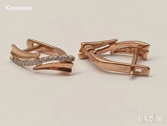 Руско злато , снимка 10 - Обеци - 53532734