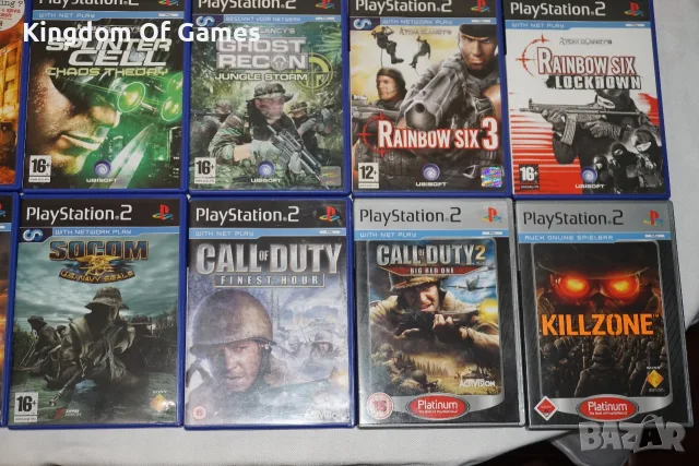 Игри за PS2 Tom Clancy's Splinter/Operation Air Assault/Call Of Duty/Killzone/Medal Of Honor/Top Gun, снимка 6 - Игри за PlayStation - 54079651