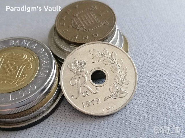 Mонета - Дания - 25 оре | 1972г., снимка 2 - Нумизматика и бонистика - 42099247