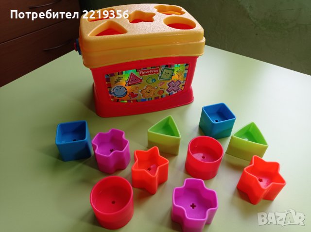 Образователни играчки - кубче и кофички с форми и цветове, пъзел с букви и цифри, снимка 7 - Образователни игри - 40107856