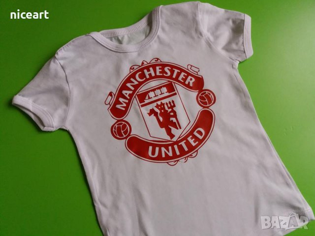 Бебешко боди Манчестър Юнайтед, снимка 3 - Комплекти за бебе - 31123221