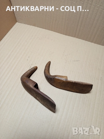 Комплект Соц Стари Дървени Паламарки Паламарка За Жътва На Житни Култури От Старото Време. , снимка 7 - Антикварни и старинни предмети - 52665780