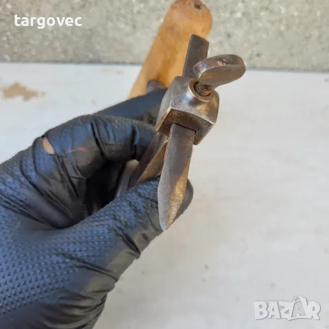 старинен пергел за рязане очертаване на меки материи, снимка 4 - Други инструменти - 50334142