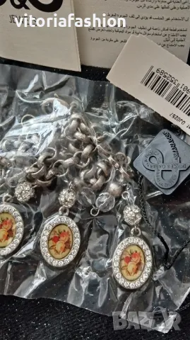 D&G Dolce & Gabbana оригинално дамско колие, снимка 9 - Колиета, медальони, синджири - 44113649