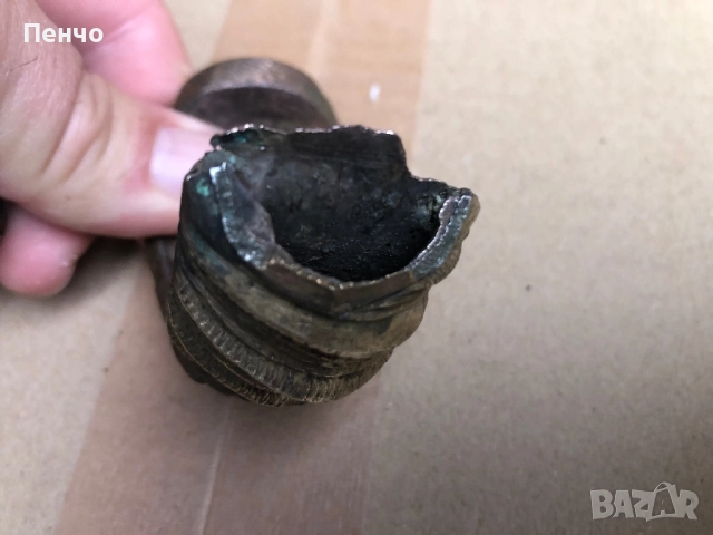 стара възрожденска гривна РОГАТКА - за реставрация, снимка 11 - Антикварни и старинни предмети - 45552263